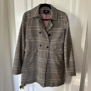Gorgeous H&M Houndstooth Coat